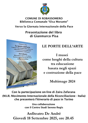 Le porte dell'arte
I musei come luoghi della cultura tra educazione basata negli spazi e costruzione della pace