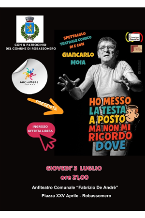 Ho messo la testa a posto ma non mi ricordo dove