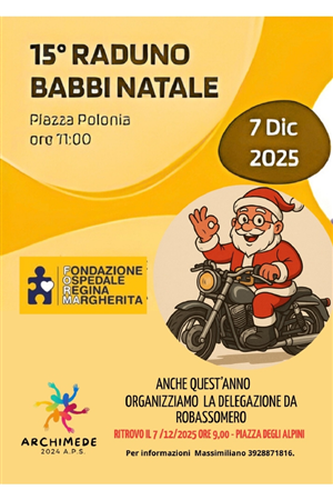 15 ° raduno dei Babbi Natale