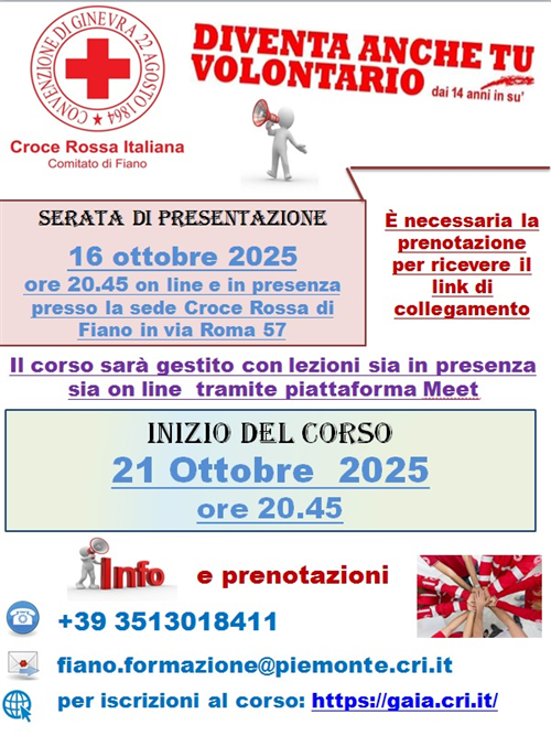 Diventa anche tu un volontario